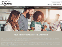 Tablet Screenshot of livingskyline.com
